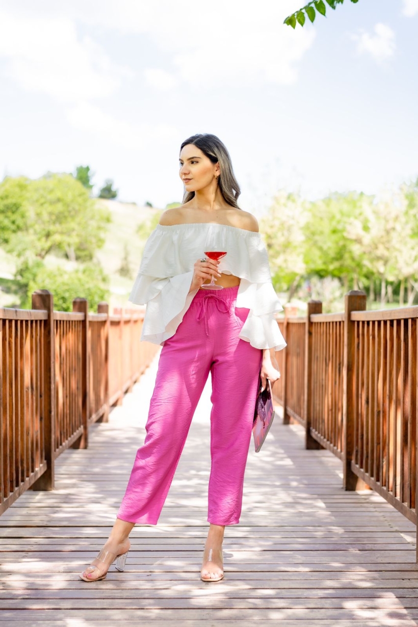 Tequila pink pants
