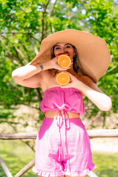 Tequila top pink
